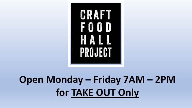 Hours Mon-Fri 7AM-2PM Take out Only